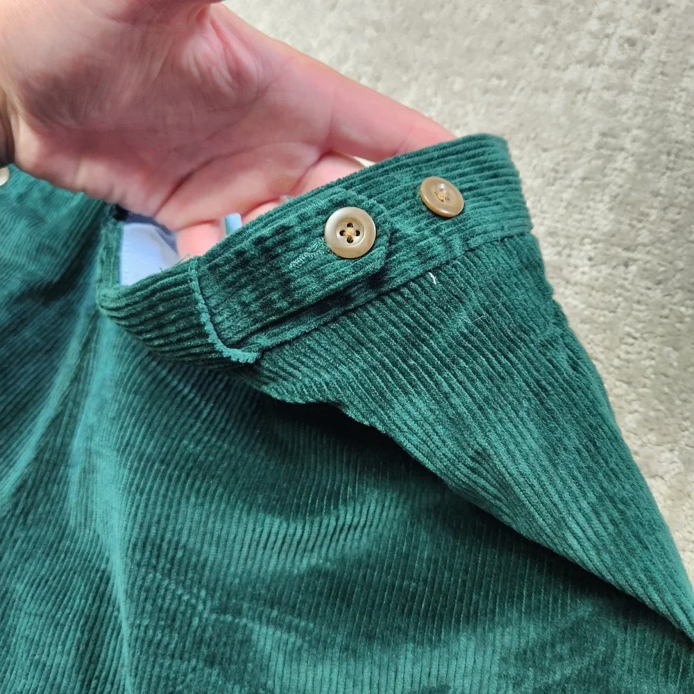 Tommy Hilfiger Corduroy Pants Men 38x30 *READ Pleated High Rise Trouser Baggy